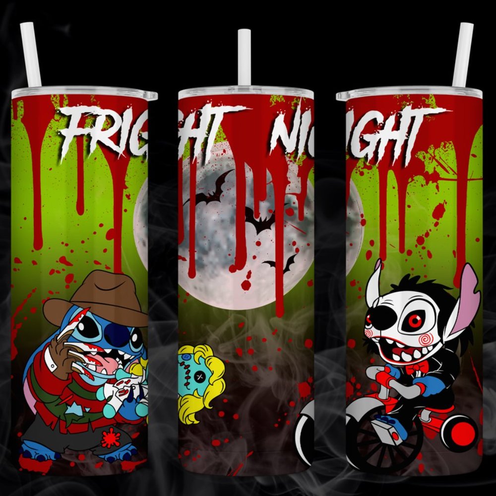 Stitch Halloween Tumbler